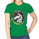 Uniquecorn - Womens T-Shirts RIPT Apparel Small / Irish Green