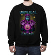 Universal Enemy - Crew Neck Sweatshirt Crew Neck Sweatshirt RIPT Apparel Small / Black