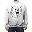 Universal Language Bear Love - Crew Neck Sweatshirt Crew Neck Sweatshirt RIPT Apparel Small / White