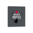 Universal Love - Canvas Wraps Canvas Wraps RIPT Apparel 8x10 / Charcoal