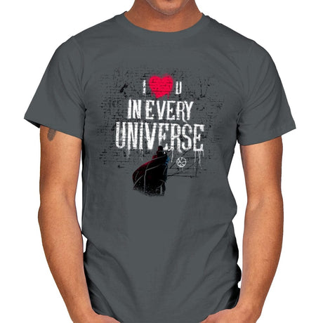 Universal Love - Mens T-Shirts RIPT Apparel Small / Charcoal