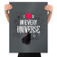 Universal Love - Prints Posters RIPT Apparel 18x24 / Charcoal