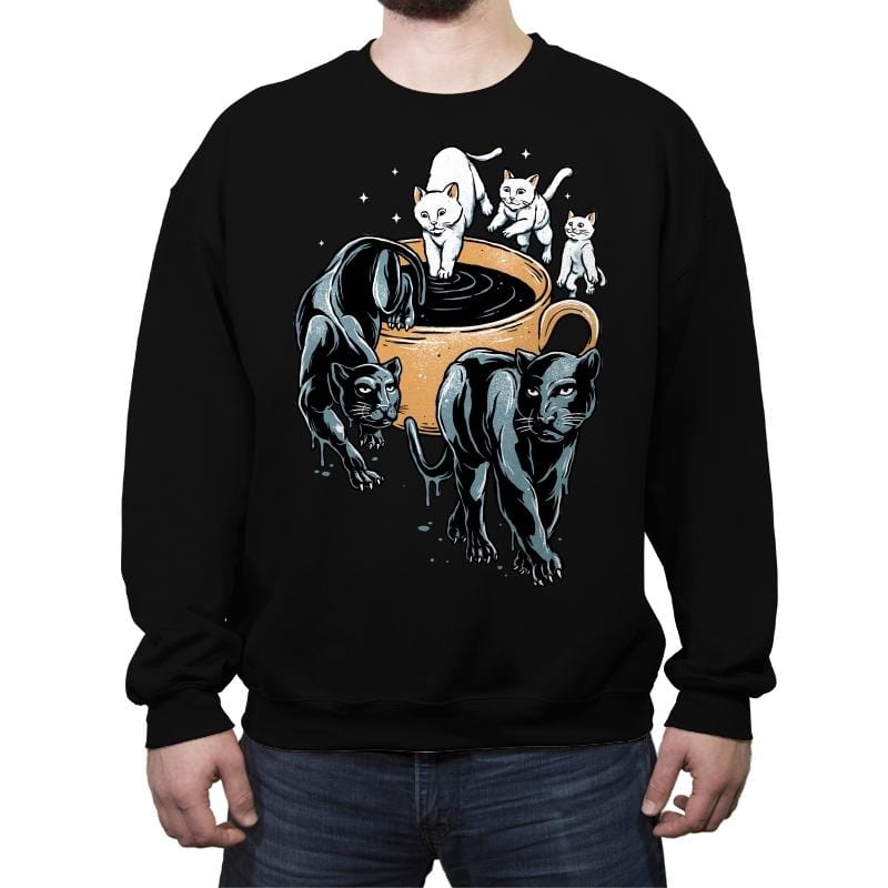 Unleash the Beast - Crew Neck Sweatshirt Crew Neck Sweatshirt RIPT Apparel Small / Black