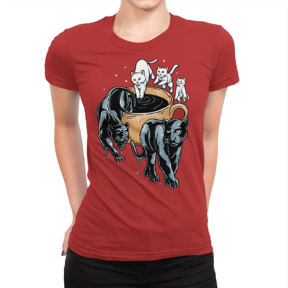 Unleash the Beast - Womens Premium T-Shirts RIPT Apparel Small / Red