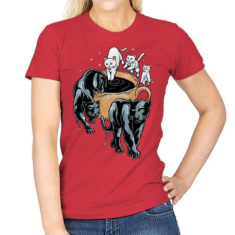 Unleash the Beast - Womens T-Shirts RIPT Apparel Small / Red