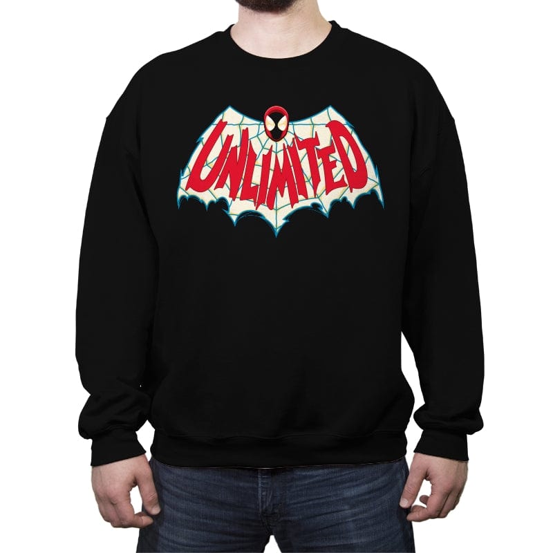 Unlimited - Shirt Club - Crew Neck Sweatshirt Crew Neck Sweatshirt RIPT Apparel Small / Black