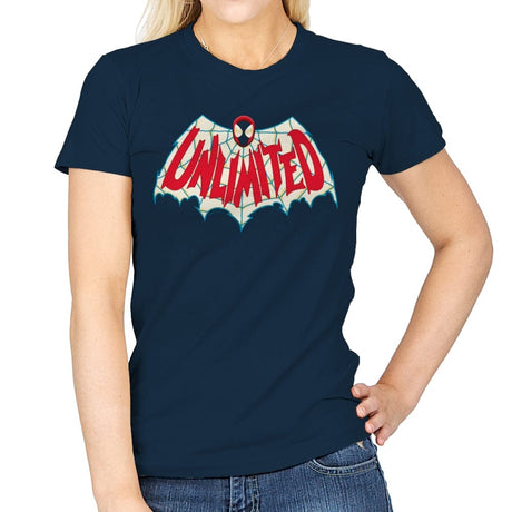 Unlimited - Shirt Club - Womens T-Shirts RIPT Apparel Small / Navy