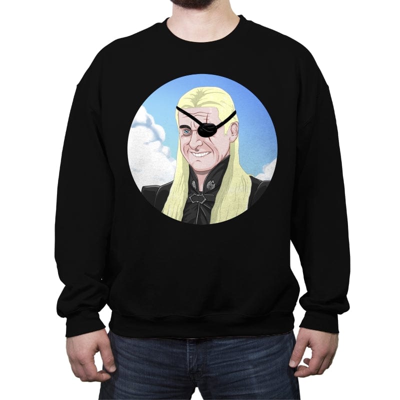 Ups! - Crew Neck Sweatshirt Crew Neck Sweatshirt RIPT Apparel Small / Black