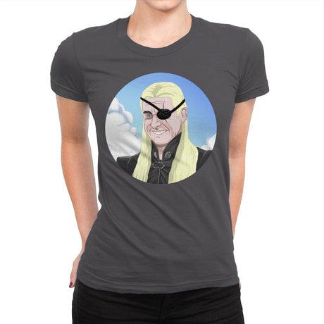 Ups! - Womens Premium T-Shirts RIPT Apparel Small / Heavy Metal