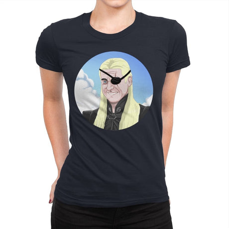 Ups! - Womens Premium T-Shirts RIPT Apparel Small / Midnight Navy