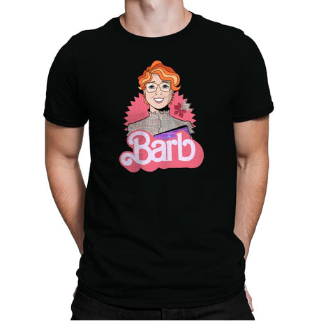 Upside Down Barb - Mens Premium T-Shirts RIPT Apparel Small / Black