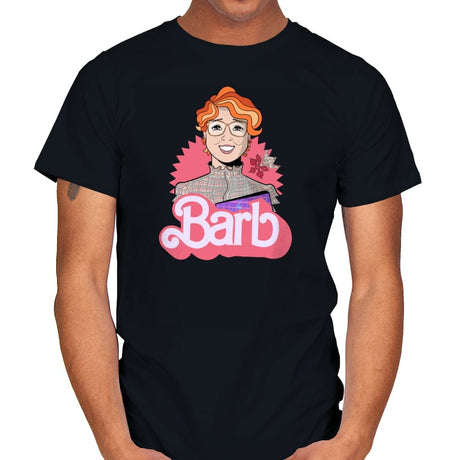 Upside Down Barb - Mens T-Shirts RIPT Apparel Small / Black