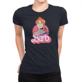 Upside Down Barb - Womens Premium T-Shirts RIPT Apparel Small / Midnight Navy