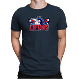 USA Captains - Star-Spangled - Mens Premium T-Shirts RIPT Apparel Small / Indigo