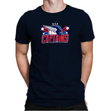 USA Captains - Star-Spangled - Mens Premium T-Shirts RIPT Apparel Small / Midnight Navy