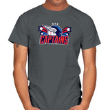 USA Captains - Star-Spangled - Mens T-Shirts RIPT Apparel Small / Charcoal