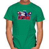 USA Captains - Star-Spangled - Mens T-Shirts RIPT Apparel Small / Kelly Green