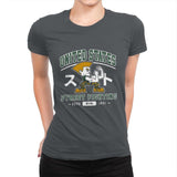 USA Street Fighting - Womens Premium T-Shirts RIPT Apparel Small / Heavy Metal