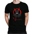 V for Vengeance - Mens Premium T-Shirts RIPT Apparel Small / Black