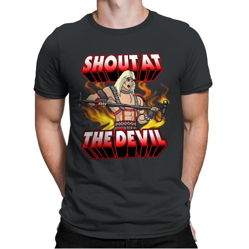 V Man - Mens Premium T-Shirts RIPT Apparel Small / Heavy Metal