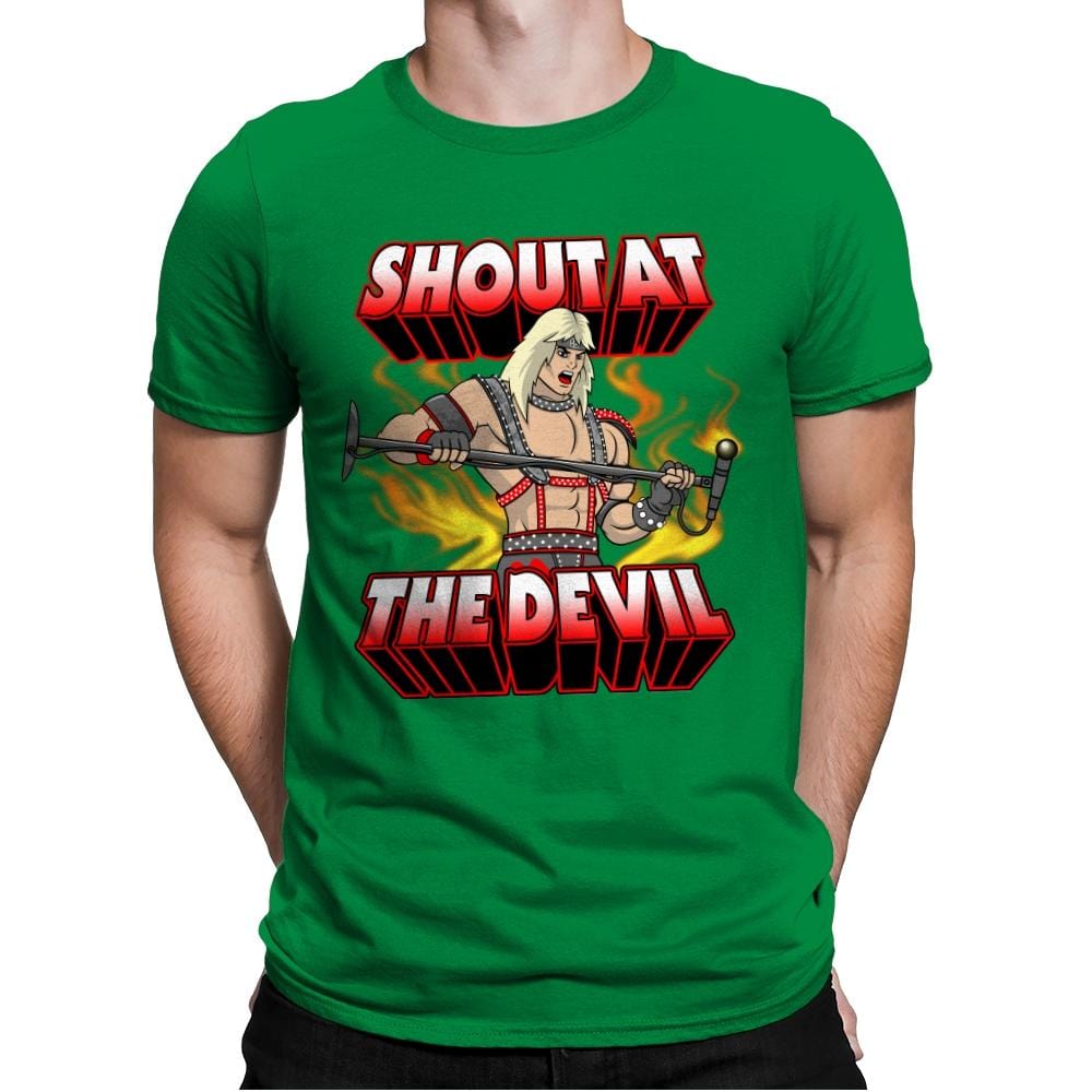 V Man - Mens Premium T-Shirts RIPT Apparel Small / Kelly Green