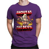 V Man - Mens Premium T-Shirts RIPT Apparel Small / Purple Rush