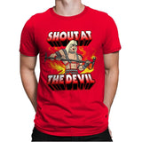 V Man - Mens Premium T-Shirts RIPT Apparel Small / Red