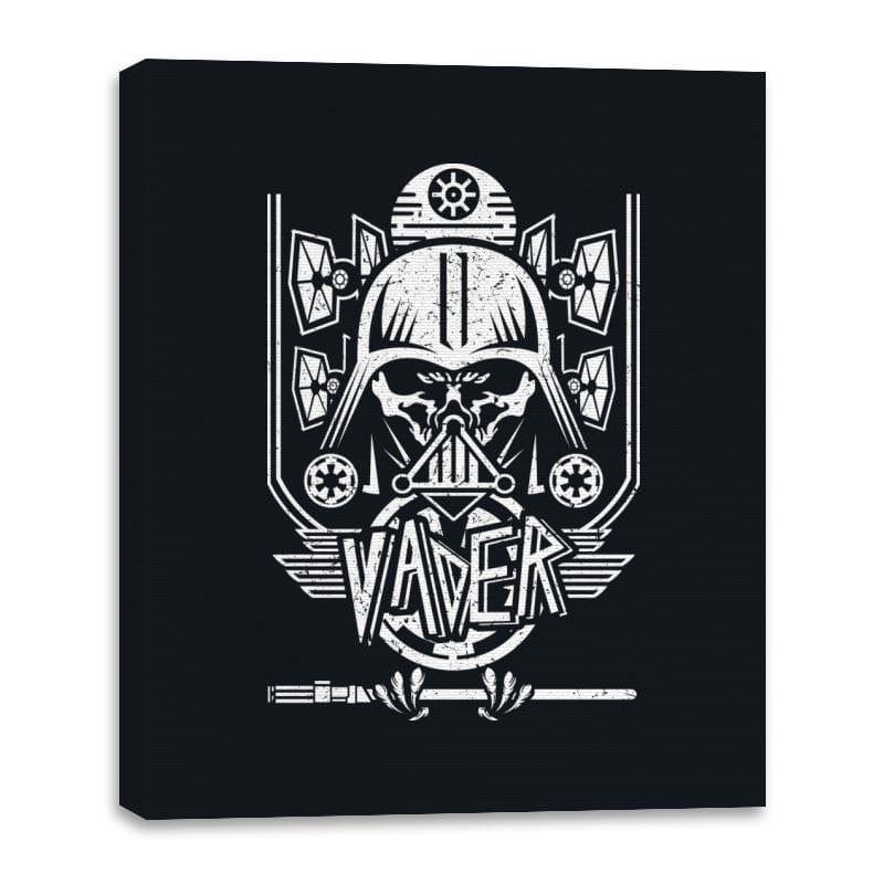Vader Nation - Canvas Wraps Canvas Wraps RIPT Apparel 16x20 / Black