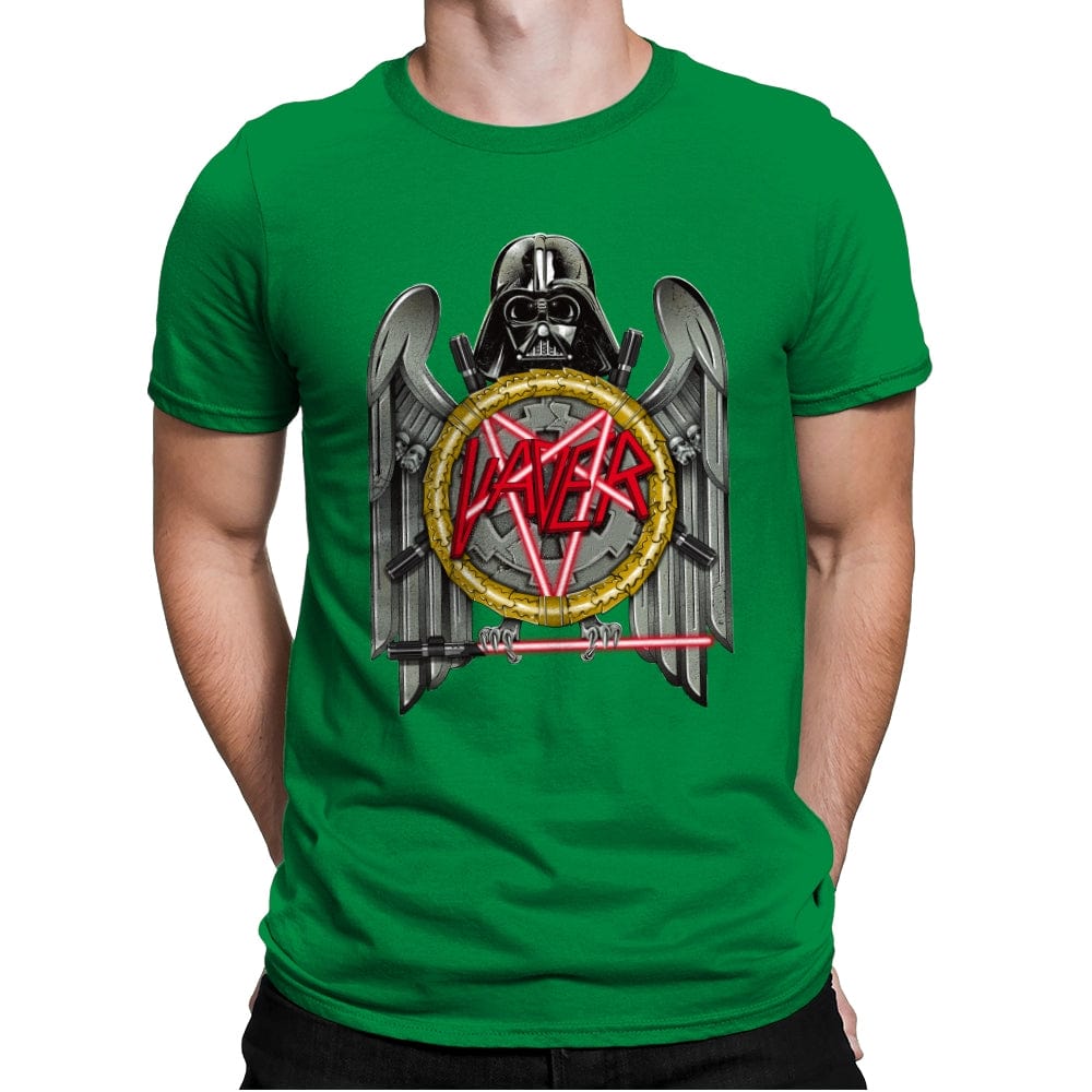 VADER OF DEATH - Anytime - Mens Premium T-Shirts RIPT Apparel Small / Kelly