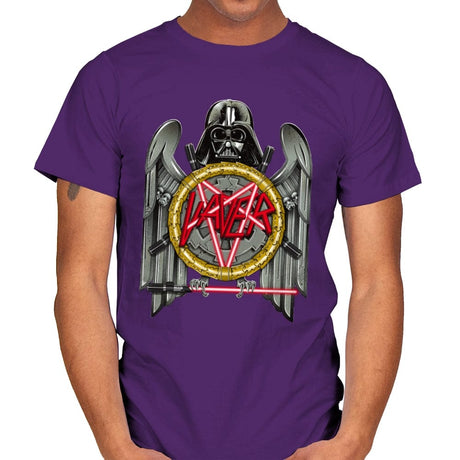 VADER OF DEATH - Anytime - Mens T-Shirts RIPT Apparel Small / Purple
