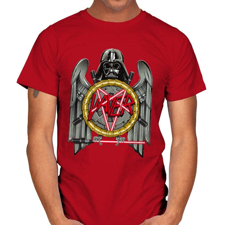 VADER OF DEATH - Anytime - Mens T-Shirts RIPT Apparel Small / Red