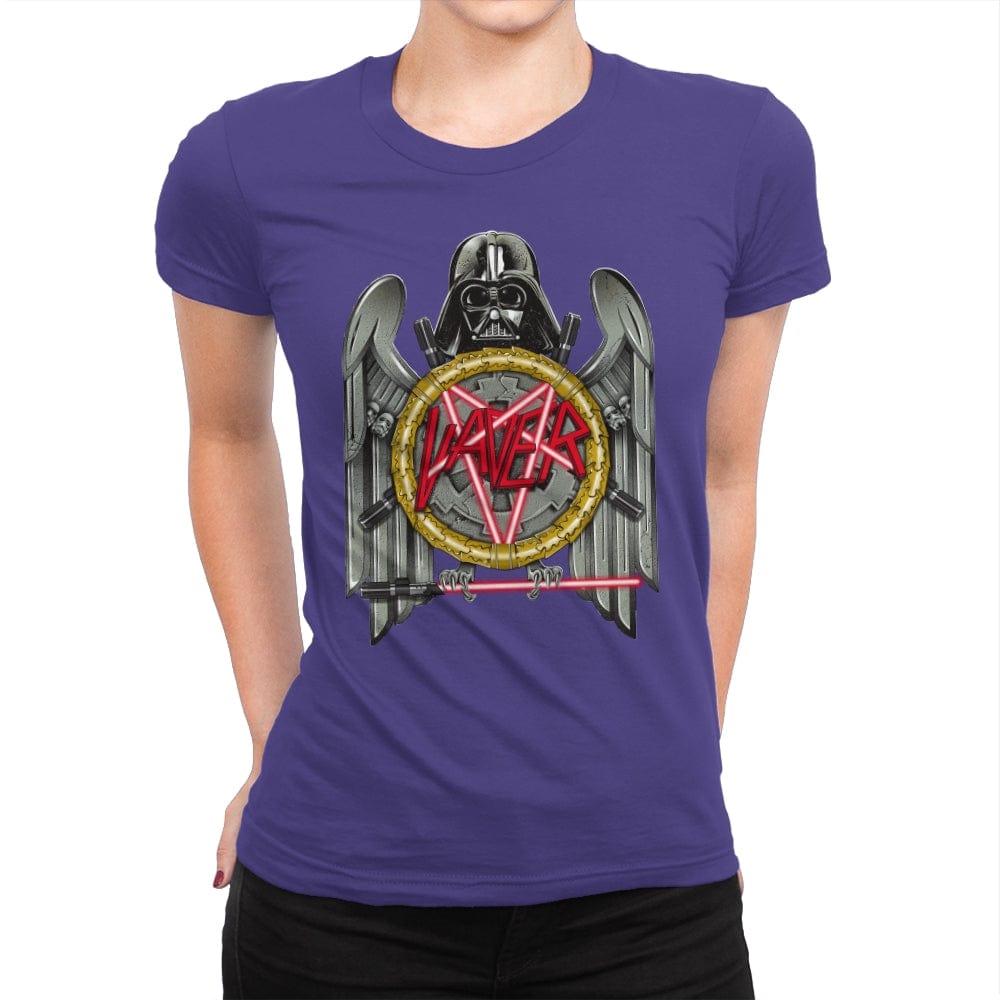 VADER OF DEATH - Anytime - Womens Premium T-Shirts RIPT Apparel Small / Purple Rush