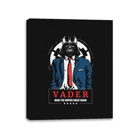 Vader Trump - Canvas Wraps Canvas Wraps RIPT Apparel 11x14 / Black