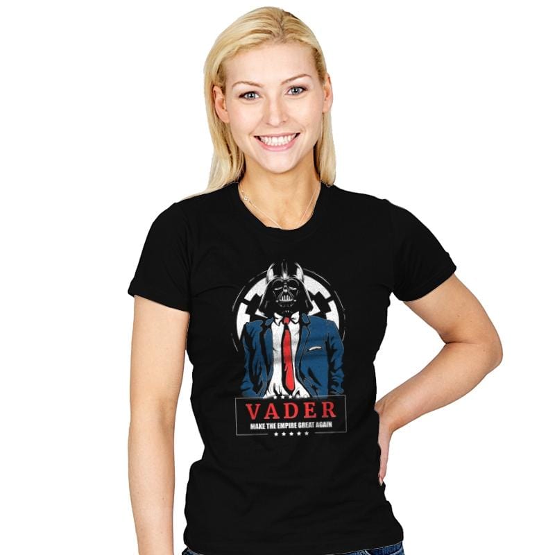 Vader Trump - Womens T-Shirts RIPT Apparel Small / Black