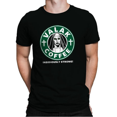 Valak Coffee - Mens Premium T-Shirts RIPT Apparel Small / Black