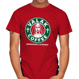 Valak Coffee - Mens T-Shirts RIPT Apparel Small / Red