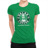 Valak Coffee - Womens Premium T-Shirts RIPT Apparel Small / Kelly Green