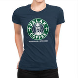 Valak Coffee - Womens Premium T-Shirts RIPT Apparel Small / Midnight Navy