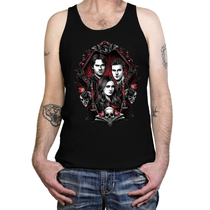 Vampire Blood - Tanktop Tanktop RIPT Apparel X-Small / Black