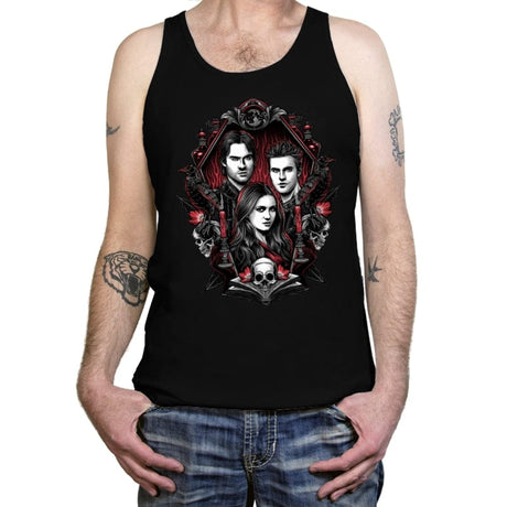 Vampire Blood - Tanktop Tanktop RIPT Apparel X-Small / Black