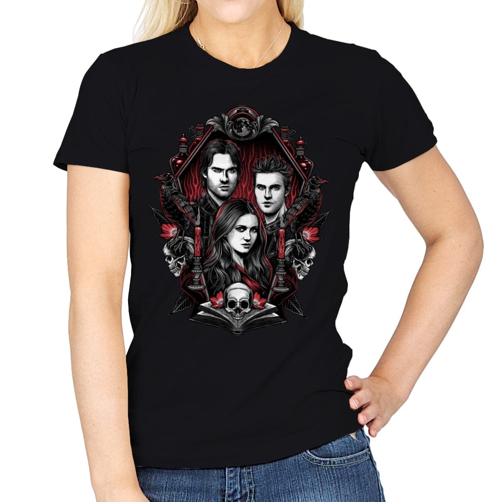 Vampire Blood - Womens T-Shirts RIPT Apparel Small / Black