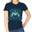 Vampire Gym - Womens T-Shirts RIPT Apparel Small / Navy