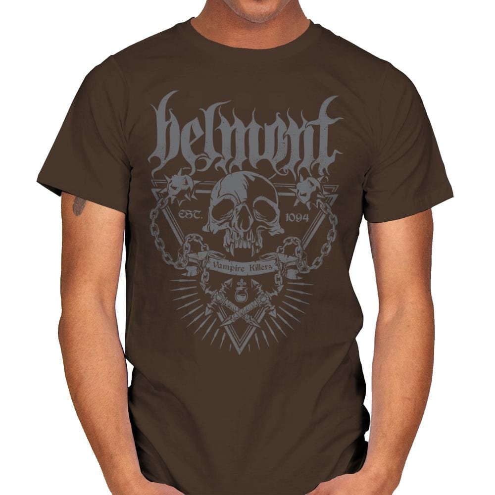 Vampire Hunters - Anytime - Mens T-Shirts RIPT Apparel Small / Dark Chocolate