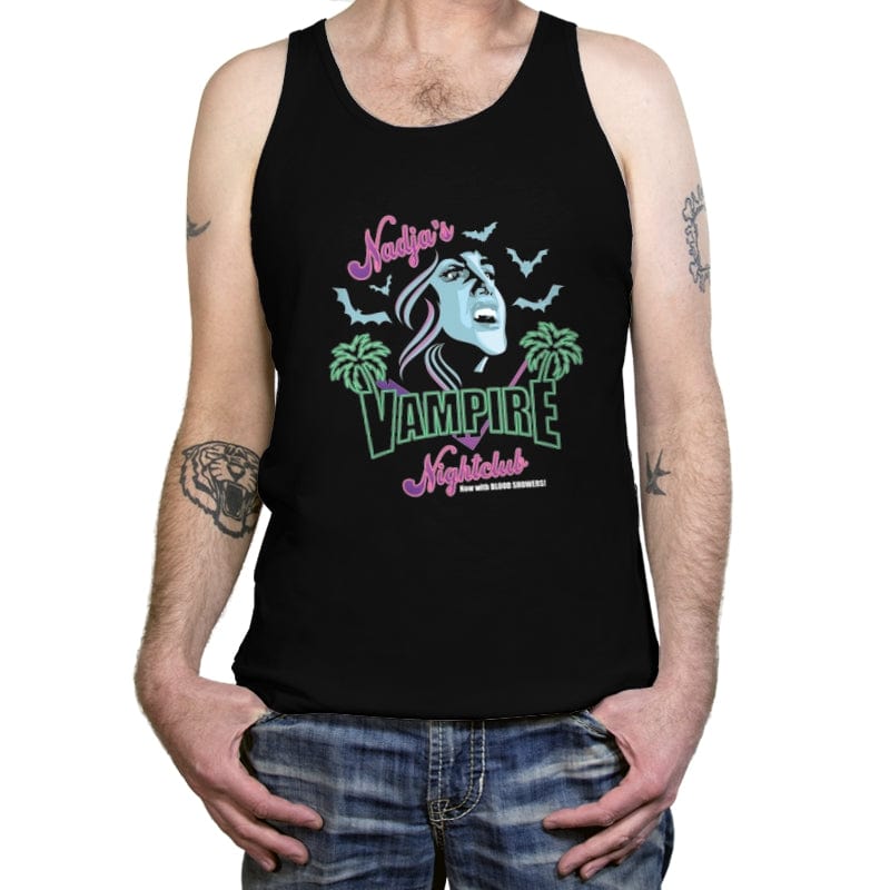 Vampire Nightclub - Tanktop Tanktop RIPT Apparel X-Small / Black