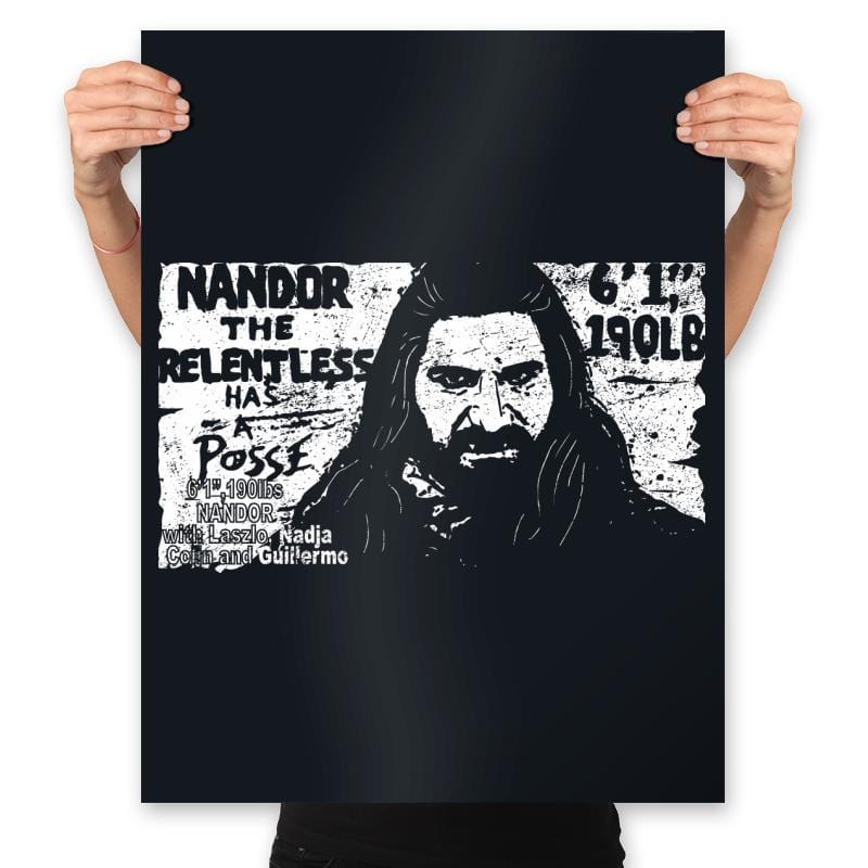 Vampire Posse - Prints Posters RIPT Apparel 18x24 / Black