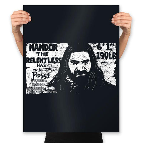 Vampire Posse - Prints Posters RIPT Apparel 18x24 / Black