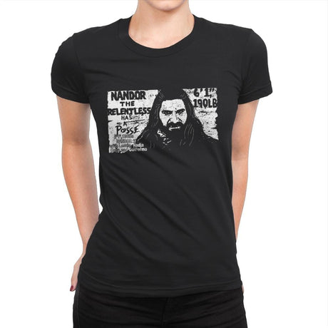Vampire Posse - Womens Premium T-Shirts RIPT Apparel Small / Black