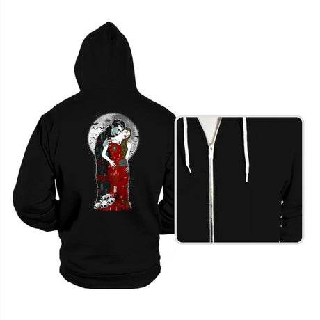 Vampire's Kiss - Hoodies Hoodies RIPT Apparel