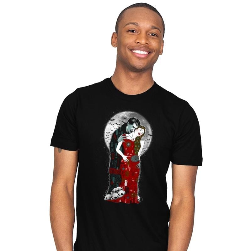 Vampire's Kiss - Mens T-Shirts RIPT Apparel Small / Black
