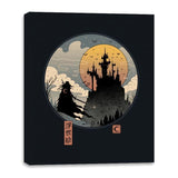 Vampire Slayer in Edo - Canvas Wraps Canvas Wraps RIPT Apparel 16x20 / Black